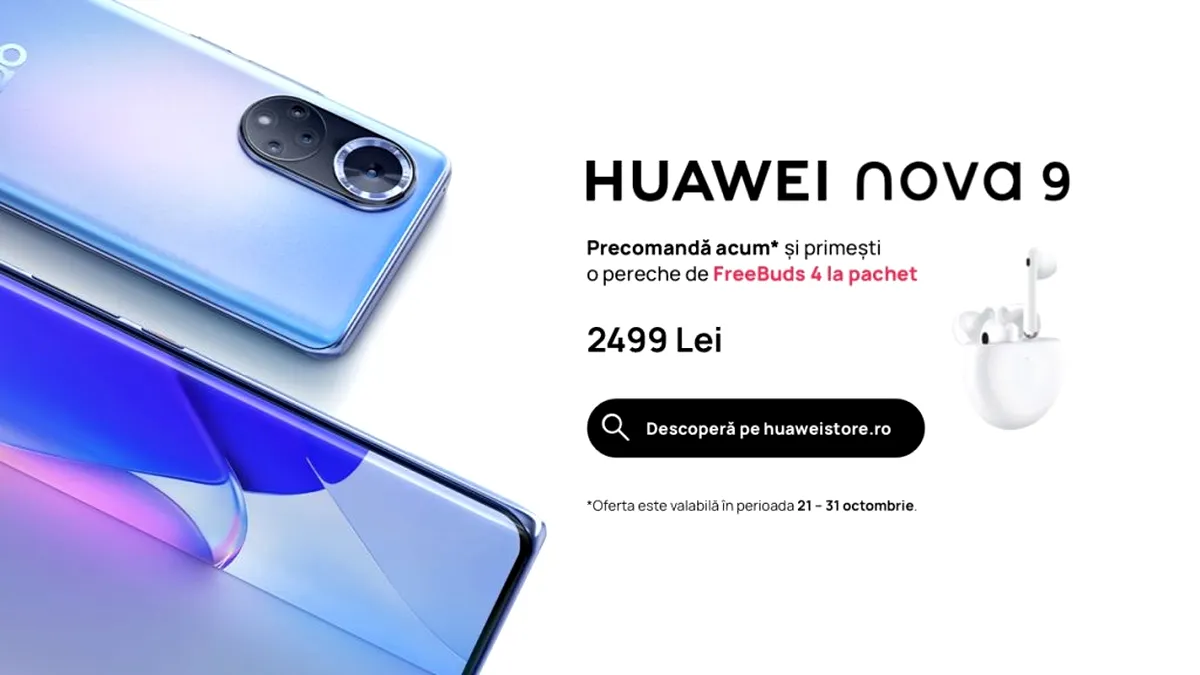 Huawei prezintă noile telefoane din seria Nova: 8i și 9