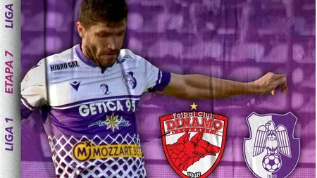 Liga 1: Dinamo - FC Argeș 0-2. Cristian Tănase a marcat ambele goluri (Video)
