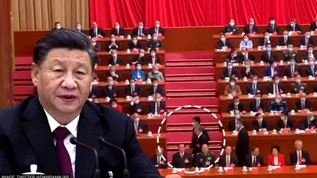 Moment scandalos la Congresul Partidului Comunist Chinez (VIDEO)