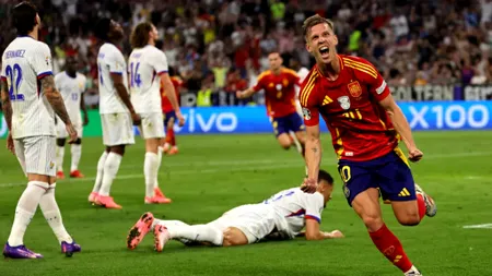 Spania - Franța 2-1 | Furia Roja continuă să strălucească la EURO 2024. Ibericii, în finala turneului