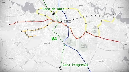 Primăria Sectorului 4 lansează proiectul de construire a noii magistrale de metrou M4 între Gara de Nord și Gara Progresul