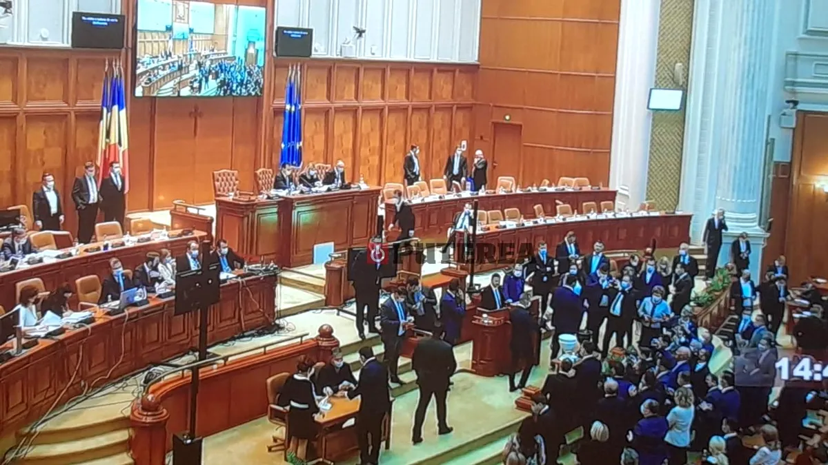 UPDATE Președintele Iohannis va face declarații la ora 18.00 | Guvernul Cîțu a picat | Reacțiile principalilor actori politici