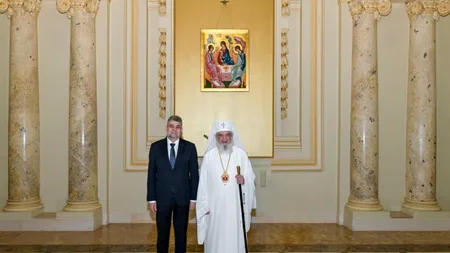 Ciolacu s-a întâlnit cu patriarhul Daniel