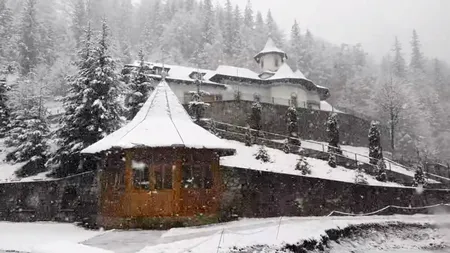 Unde ninge în România, în luna mai (Video)