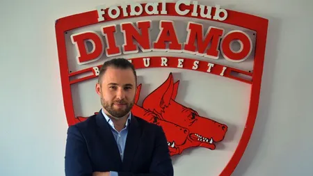 Vlad Iacob, noul administrator special al clubului Dinamo după plecarea lui Iuliu Mureșan