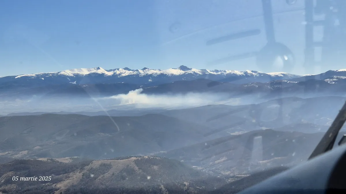Deja a început sezonul incendiilor de vegetație (Video)