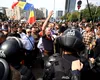 Protestul de la Guvern: oierii au venit cu revendicări, AUR și georgiștii cu zavera