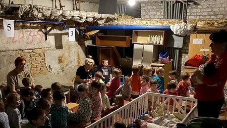 Războiul din Ucraina: Copii ucraineni, născuți la metrou, crescuți în adăposturi, uciși în bombardamente