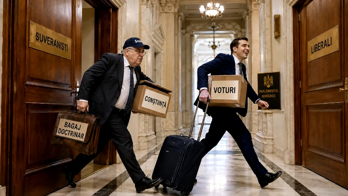 Traseiștii Petrea și Borțun descoperă lumina liberalismului