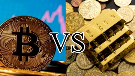 Aur sau Bitcoin: care este noul refugiu financiar pentru investitori