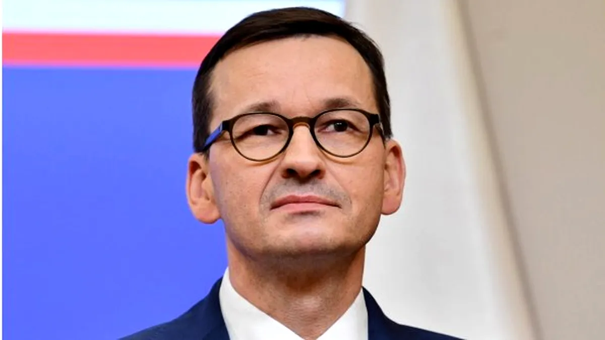 Polonia trimite o misiune medicală în România, a anunţat premierul Mateusz Morawiecki