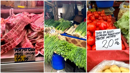 Ce alimente ne mai permitem să cumpărăm pentru masa de Paști? Prețurile au explodat
