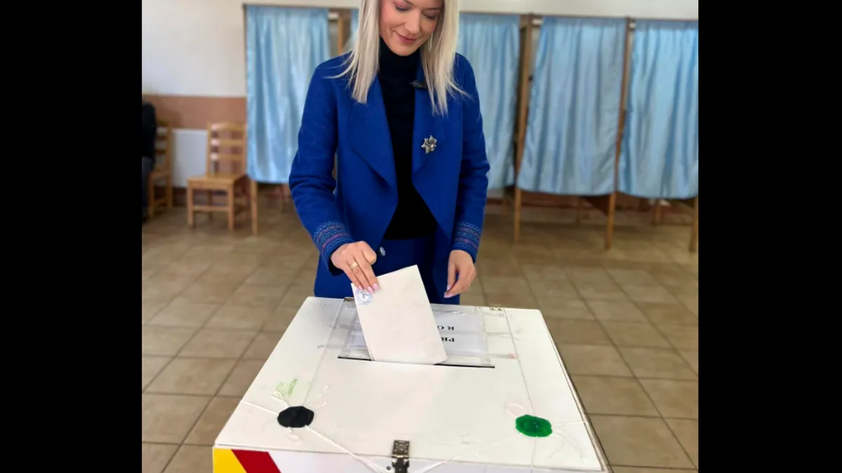 Alina Gorghiu: „Am votat fără rezerve, fără ezitări, cu toată inima. Pentru mine primează familia. Pentru asta am votat”