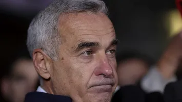 Călin Georgescu a rostit două fraze pe scările sediului Poliției