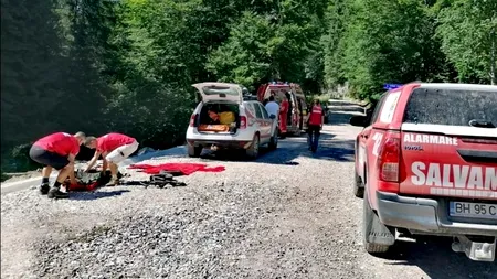 Grav accident de ATV produs pe Valea Iadului