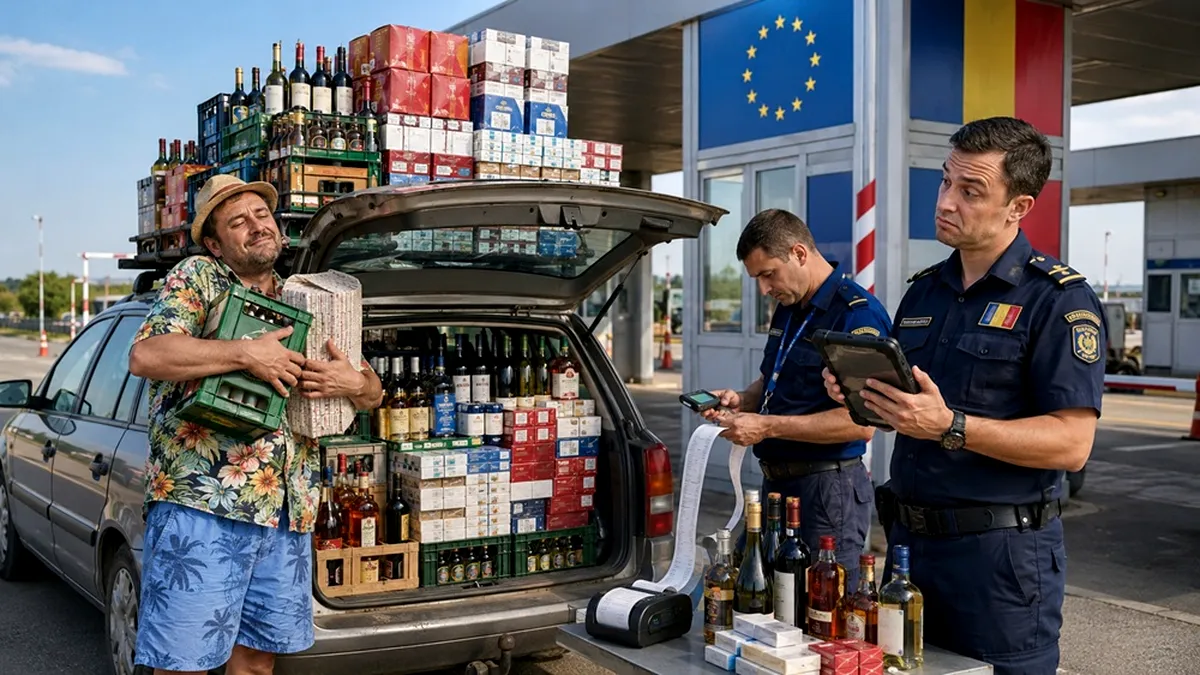 Țigările și alcoolul „pentru consum propriu” intră în registrul Fiscului. Portița pe care încearcă să o închidă statul