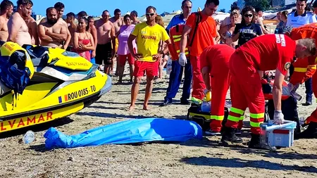 Un tânăr de 22 de ani s-a înecat în mare, în zona plajei Modern din Constanța 