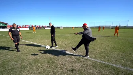Cristian Popescu Piedone va aduce bucuria fotbalului în satele din Giurgiu: „Sportul unește comunitățile”