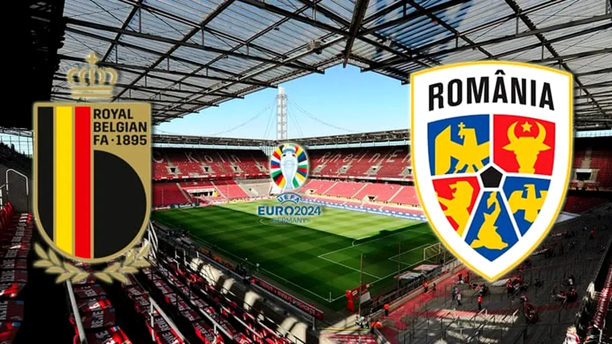 Belgia – România se joacă ACUM! EURO 2024
