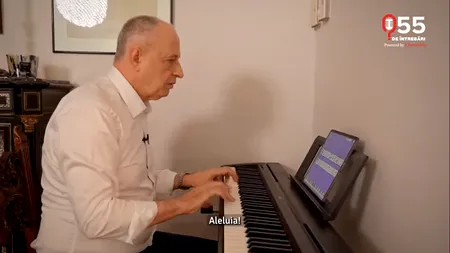 Aleluia Geoană! Cântarea președintelui cu pianul pe pieptul României
