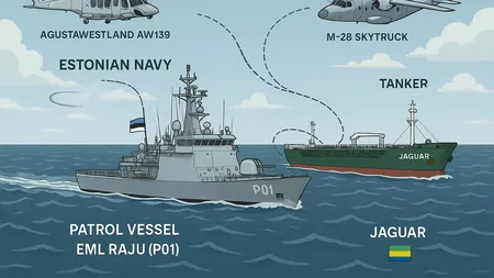 Estonia solicită intervenția NATO. Incident cu un petrolier și un avion rusesc
