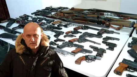 Poliţia a prezentat arsenalul „de război” descoperit acasă la mercenarul Horaţiu Potra (FOTO)