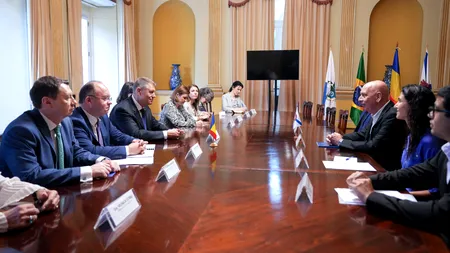 Iohannis în Brazilia. Președintele i-a invitat pe afaceriștii sud americani să investească în România