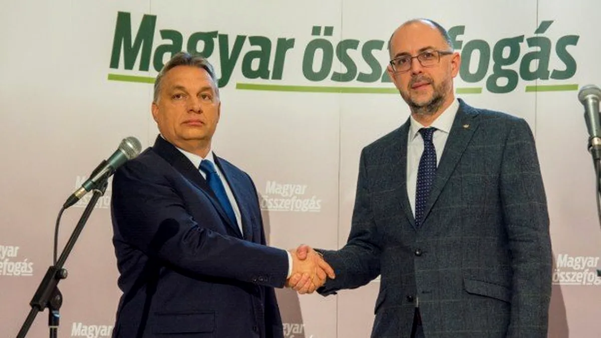 AROGANȚĂ MAXIMĂ. Hunor Kelemen chemat de premierul Viktor Orban la Budapesta