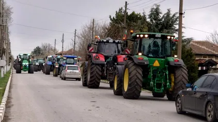 Agricultorii bulgari, scoși în stradă de importurile de cereale din Ucraina