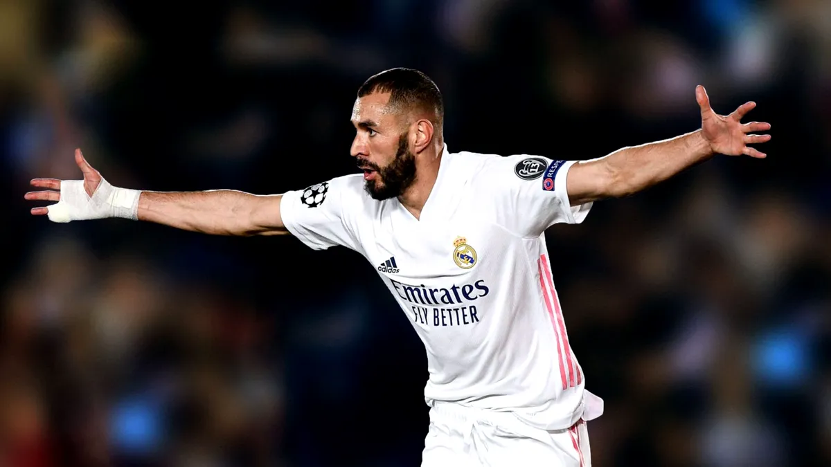 Karim Benzema a ajuns la 299 de goluri marcate pentru Real Madrid