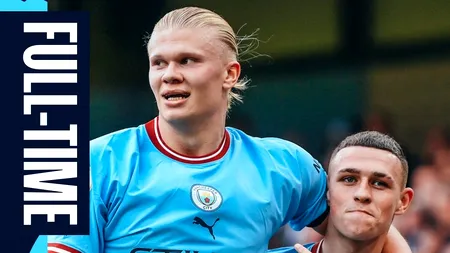 Meci spectaculos în Premier League. Șase goluri marcate în derby-ul Manchester City - Manchester United (Video)