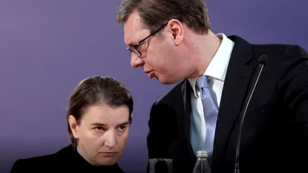 Președintele sârb Aleksandar Vucic a anunțat demisia primului ministru. Brnabic a aflat la București!