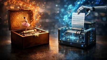 Cutiuța muzicală: muzică adevărată vs muzică AI - când anume „sufletul” e un accident fericit și când e doar un parametru de sunet