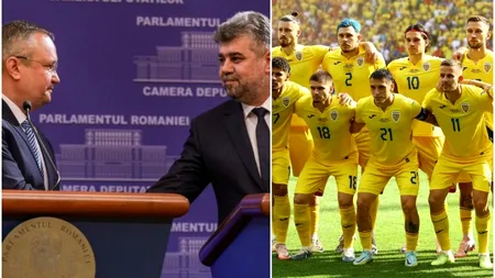 Mesajele lui Ciolacu și Ciucă pentru Naționala de fotbal