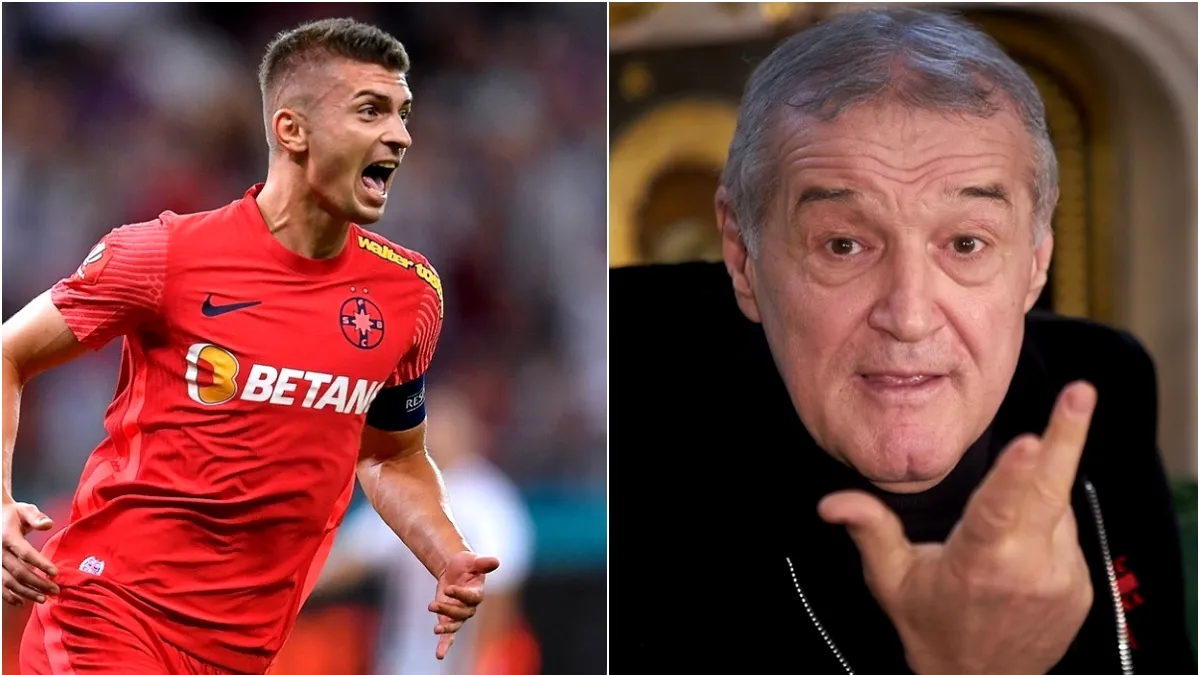 Fotbalistul Florin Tănase de la FCSB ridică patru blocuri pe un teren deținut de Gigi Becali