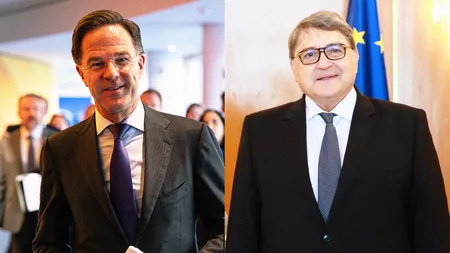 Întrevedere Hurezeanu – Rutte: România, interesată să participe activ la discuțiile privind viitorul Ucrainei