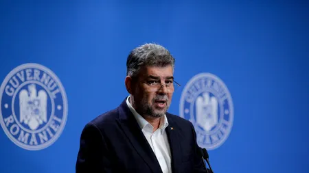 Marcel Ciolacu la o ședință extraordinară de Guvern