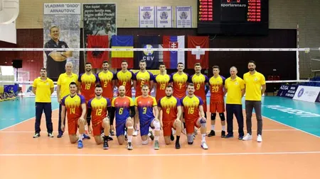 Volei: Naționala României a învins Slovacia, dar mai are doar șanse teoretice de calificare la Campionatul European 2021