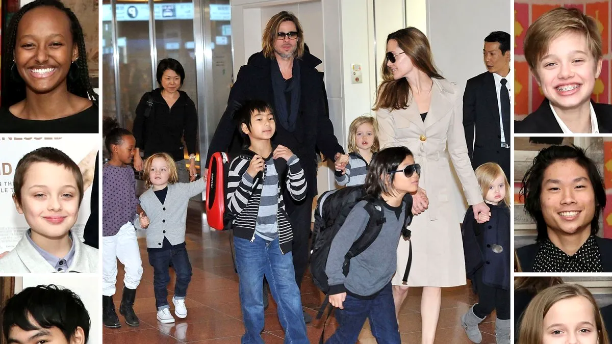 Supertatăl: Brad Pitt primește temporar custodia comună a celor șase copii