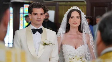 Nunta verii: Ianis și Elena Hagi, în fața altarului!