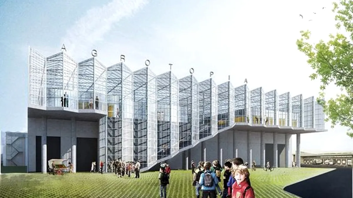 Agrotopia, cea mai mare seră de pe acoperiș din Europa. Cât i-a costat pe belgieni investiția
