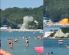 Coșmar la malul Mării Negre: o dronă a explodat pe plajă, printre oamenii veniți în vacanță