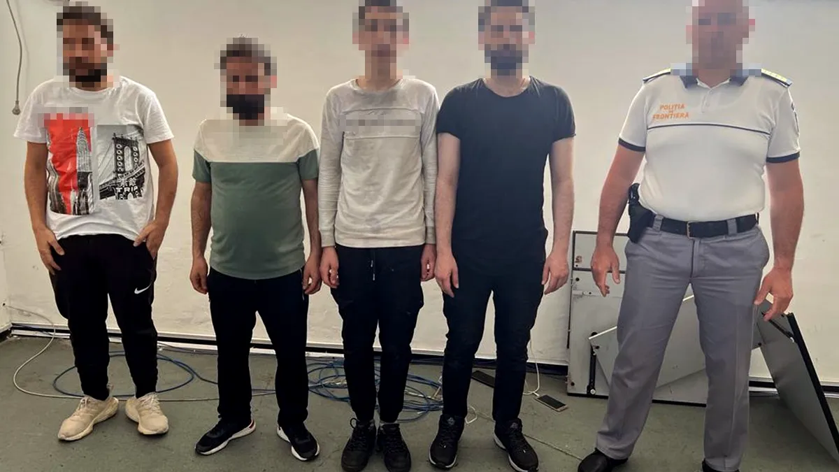 Giurgiu: patru migranți ce intenționau să ajungă în Germania ascunși într-un camion au fost întorși din drum