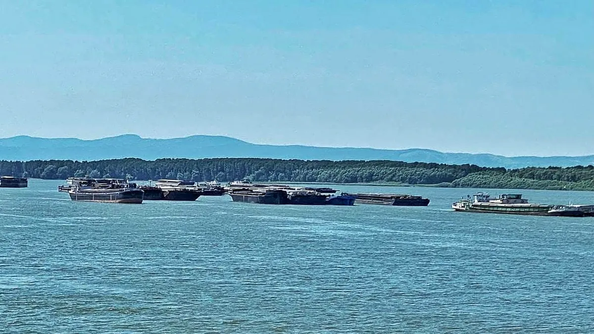 Ucrainenii anunță și se plâng că România va restricționa transportul pe canalul Sulina