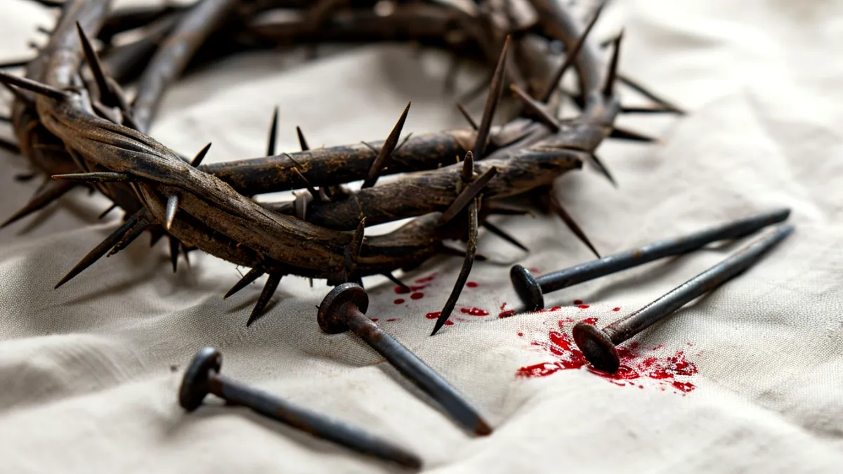 Un Zionist a crucificat un pastor creștin și i-a pus o coroană de spini pe cap