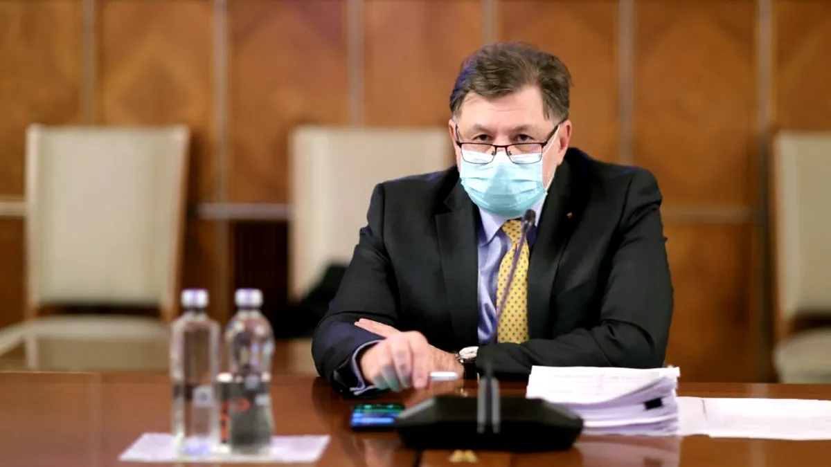 Alexandru Rafila: Nu s-a discutat la Guvern despre vaccinarea obligatorie, nu este justificată