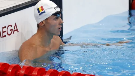David Popovici a câștigat medalia de aur în proba de 200 m liber la Mondialele de înot