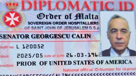 Impostura zilei: Senatorul fără Senat. Misterioasa legitimație diplomatică a lui Călin Georgescu