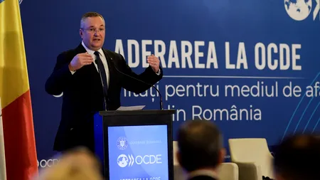 Aderarea la OCDE este următorul pas pentru drumul României către modernizare și dezvoltare, spune Nicolae Ciucă