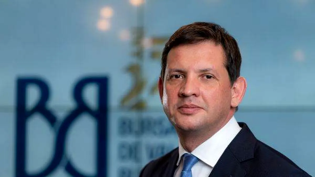 Mandatul directorului general al BVB a fost prelungit. Bursa a crescut vineri cu 0,2 la sută